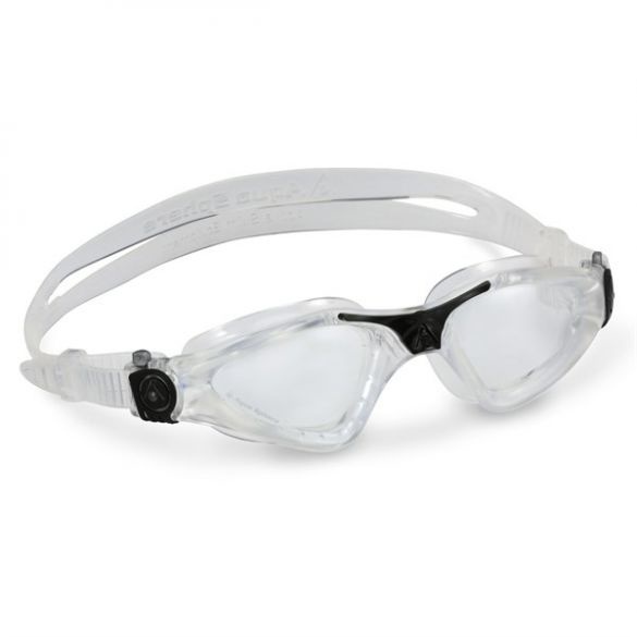 Aqua Sphere Kayenne Zwembril / Duikbril – Transparante Lens Zilver