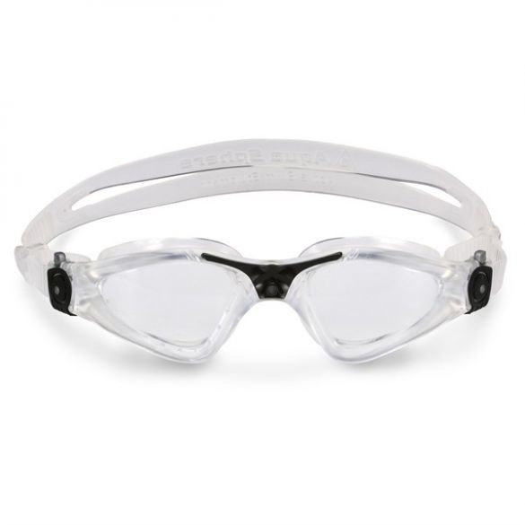 Aqua Sphere Kayenne Zwembril / Duikbril – Transparante Lens Zilver