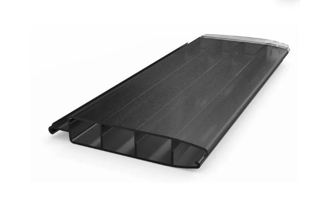 Aquadeck Zwembad Lamellen Polycarbonaat Kleur Solar Graphite