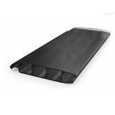 Aquadeck Zwembad Lamellen Polycarbonaat Kleur Solar Graphite
