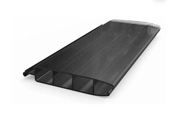 Aquadeck Zwembad Lamellen Polycarbonaat Kleur Solar Graphite