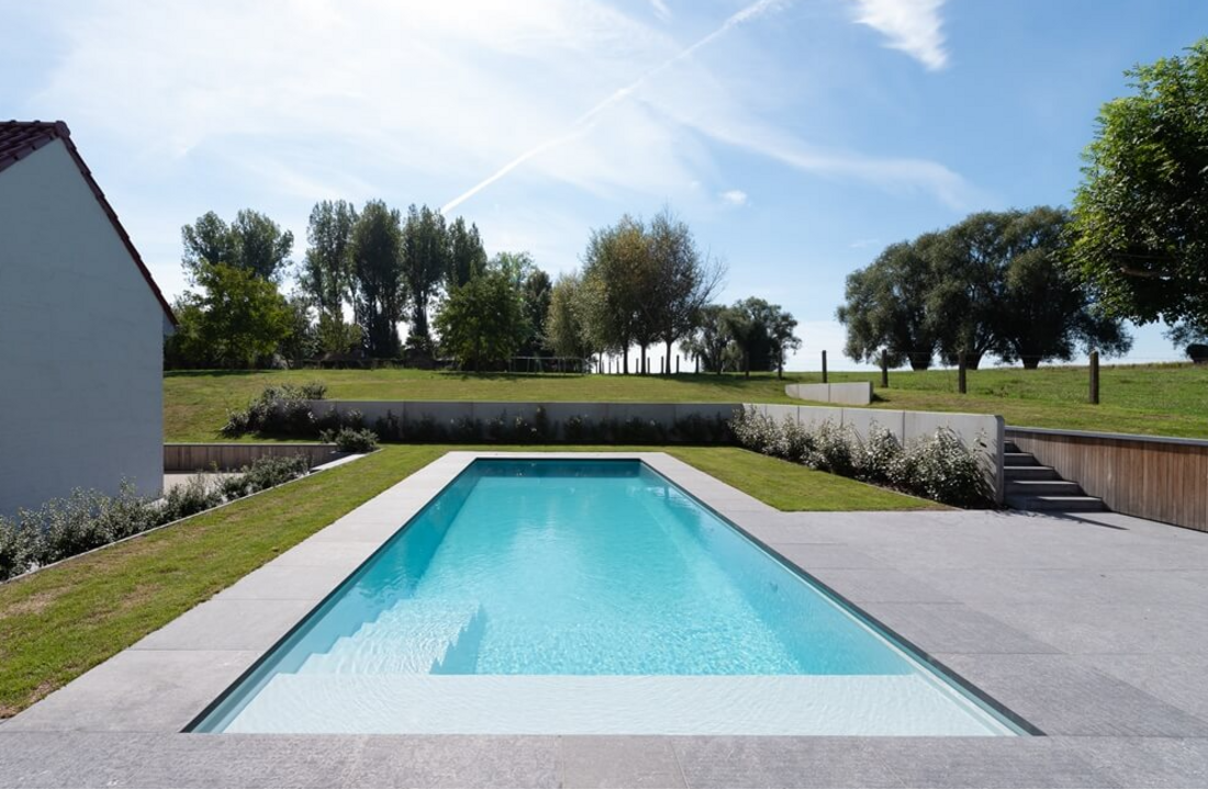 Randsteen rechte neus - Blue Stone