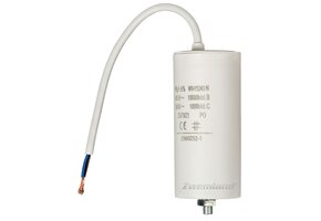 Condensator met Draadverbinding