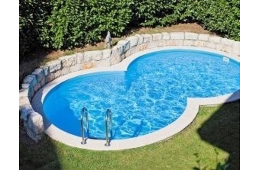 Unipool Liner - Acht vorm - 3,2 x 5,25 x 1,5 m hoogte