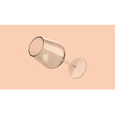 Happy Glass Lady Abigail Wijnglas - Set van 2 Kunststof Glazen 470ml