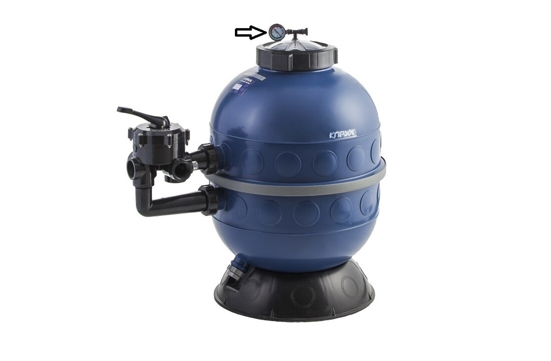Kripsol Granada Zandfilter  Manometer