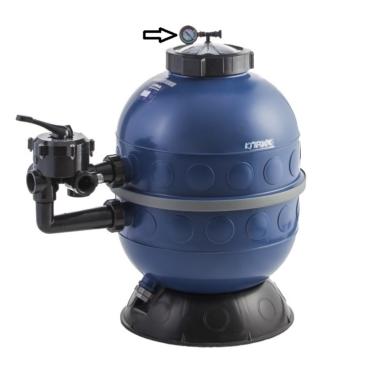 Kripsol Granada Zandfilter  Manometer