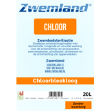Jerrycan Vloeibaar chloor 20 liter - Natriumhypochloriet