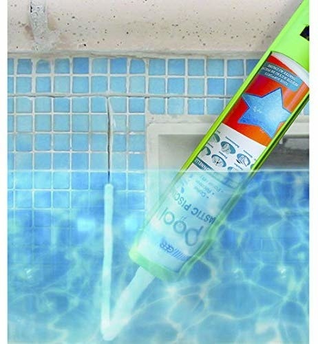 Mastic zwembadkit blanc wit - lijmkit