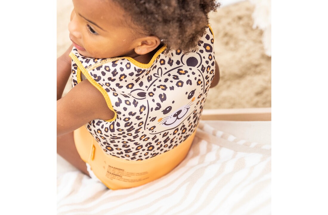 Zwemvest Beige Panterprint 18-30 kg