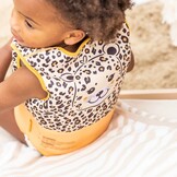 Zwemvest Beige Panterprint 18-30 kg