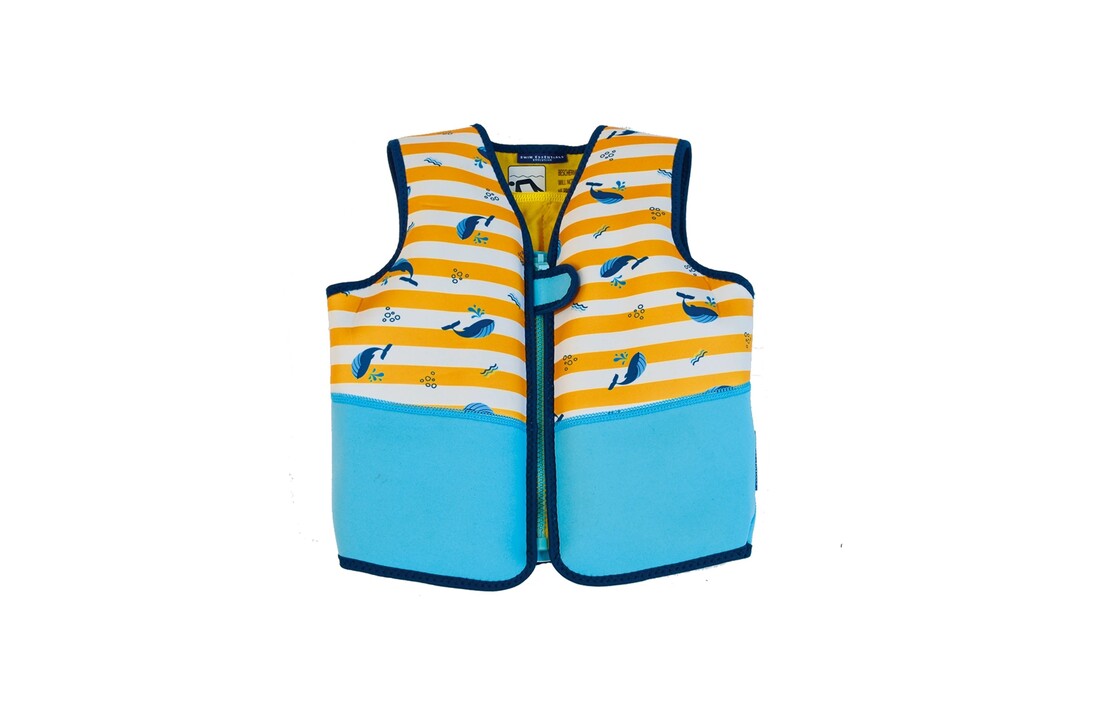 Zwemvest geel walvis 18-30 kg