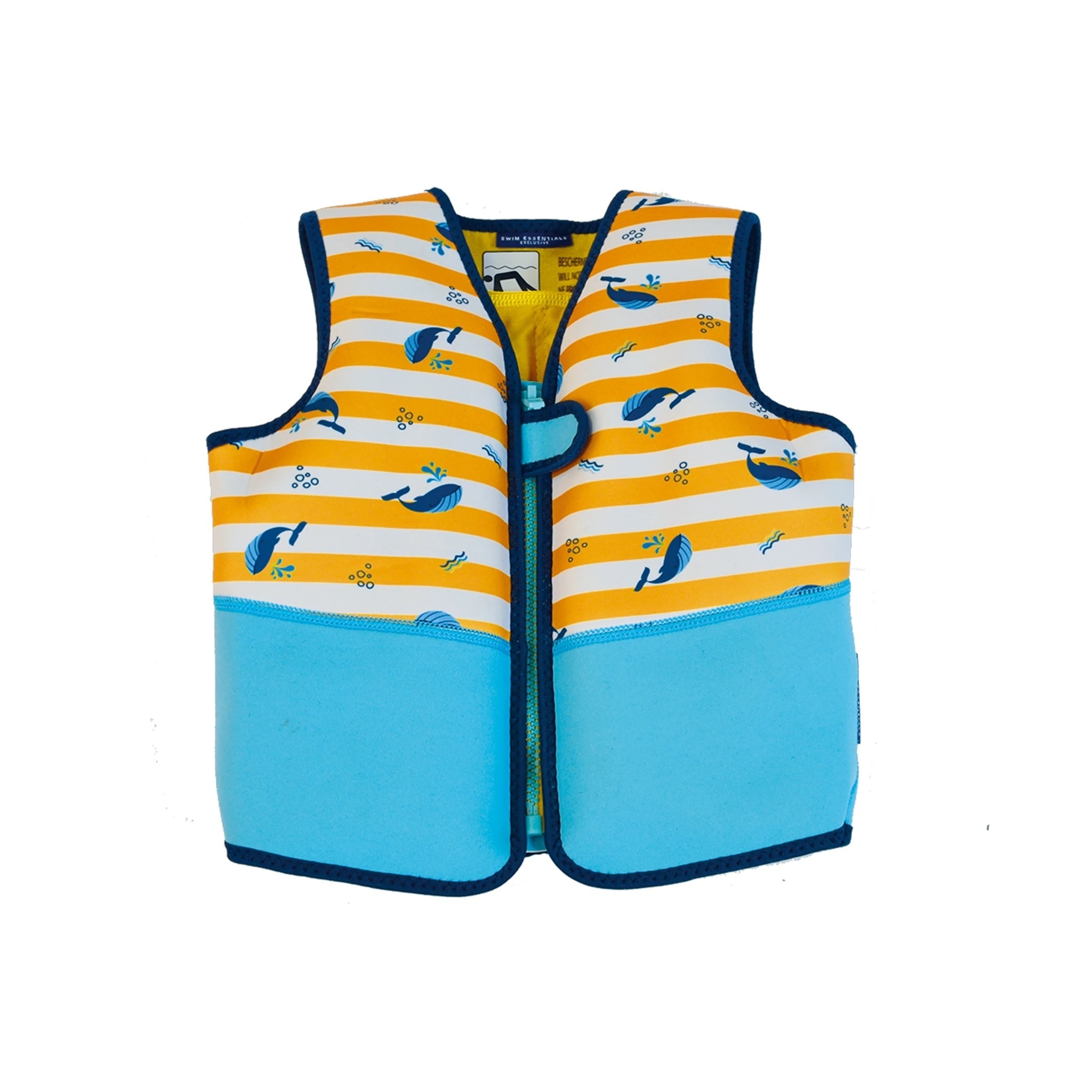Zwemvest geel walvis 18-30 kg