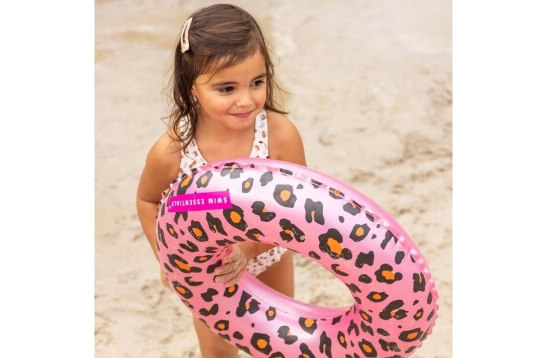 Zwemband Rose gouden panterprint 50 cm