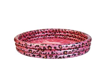 Kinder Zwembad Rose gouden panterprint 150 cm