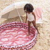 Kinder Zwembad Rose gouden panterprint 150 cm