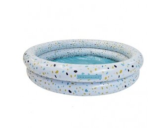 Kinderzwembad  witte terrazzo 100 cm