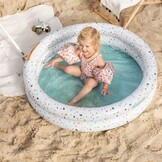 Kinderzwembad witte terrazzo 100 cm