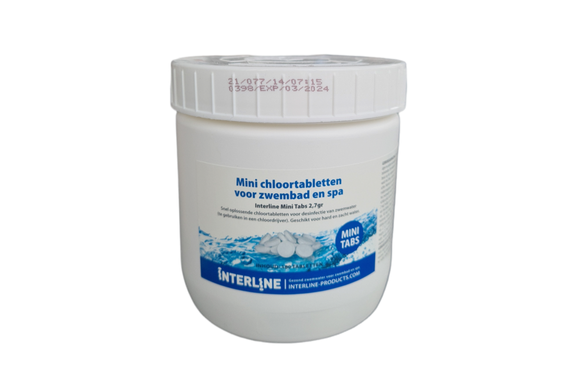 Interline Mini Chloortabs / Chloortabletten 2,7 Grams