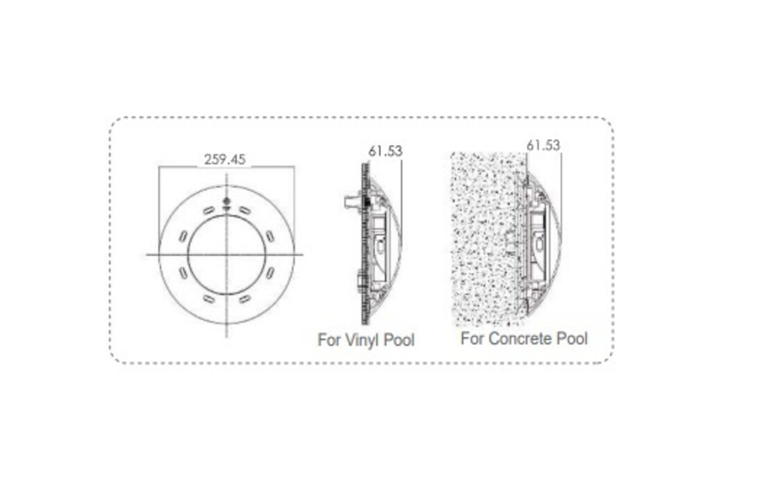 Flotide Zwembad LED lamp, type CP100