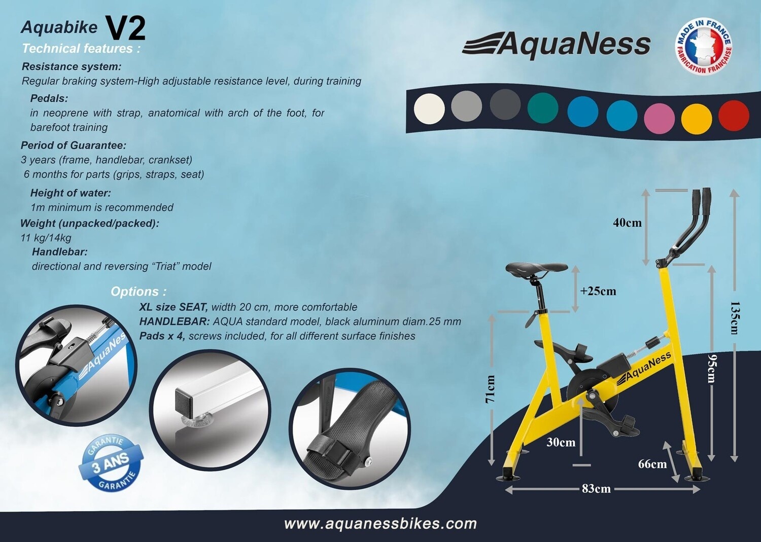 Aquaness Aquabike V2