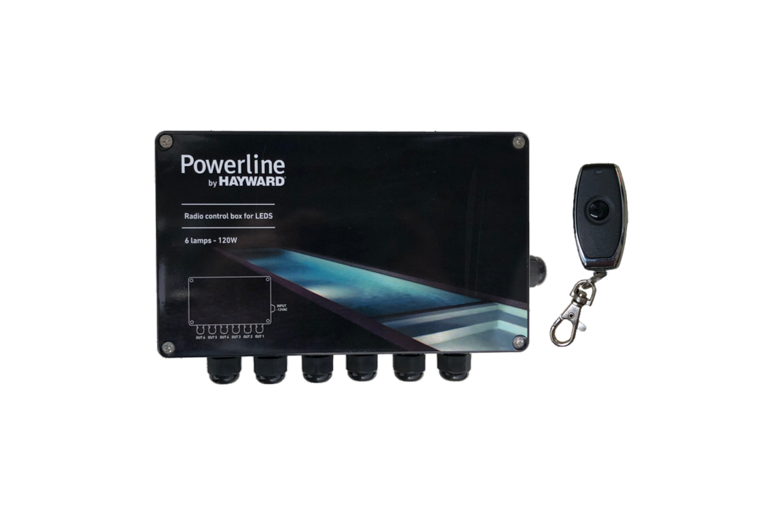 Hayward Controlbox  geschikt tot 120W met afstandsbediening