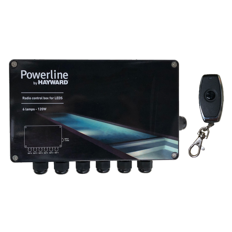 Hayward Controlbox  geschikt tot 120W met afstandsbediening