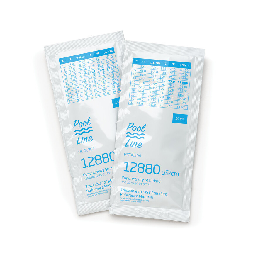Pool Line Geleidbaarheidsvloeistof 12880 µS/cm