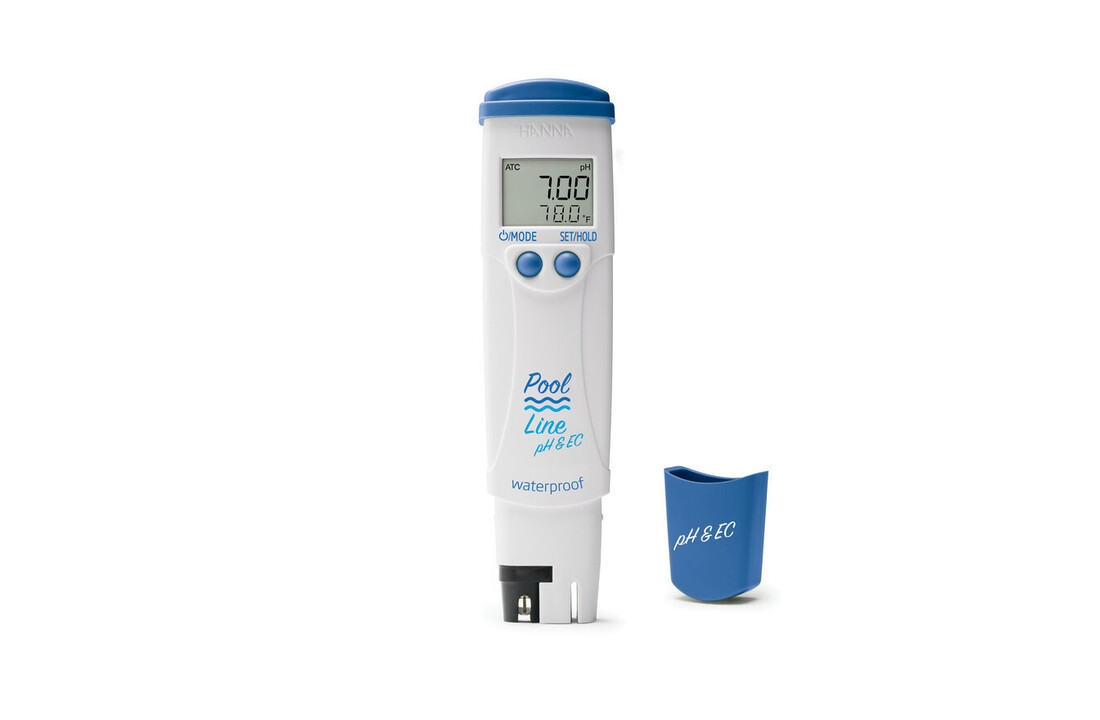 Water tester pH, geleidbaarheid, zout en temperatuur Vervangbaar