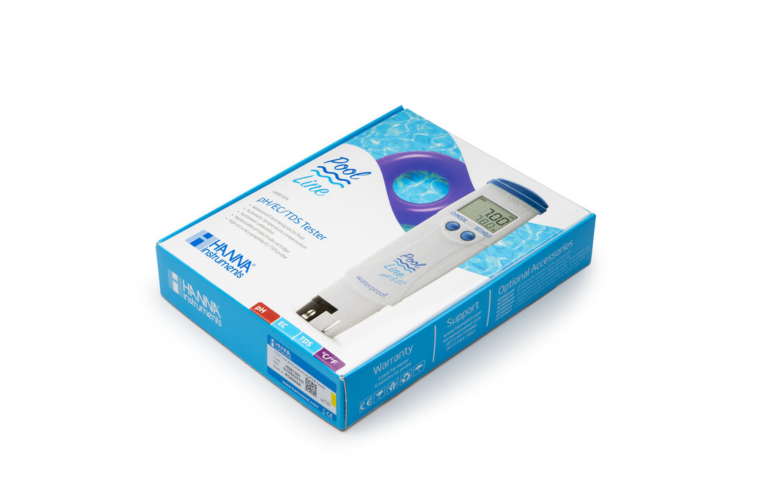 Water tester pH, geleidbaarheid, zout en temperatuur Vervangbaar