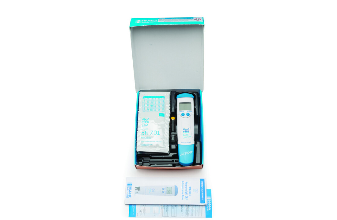Water tester pH, Chloor, en temperatuur Vervangbaar