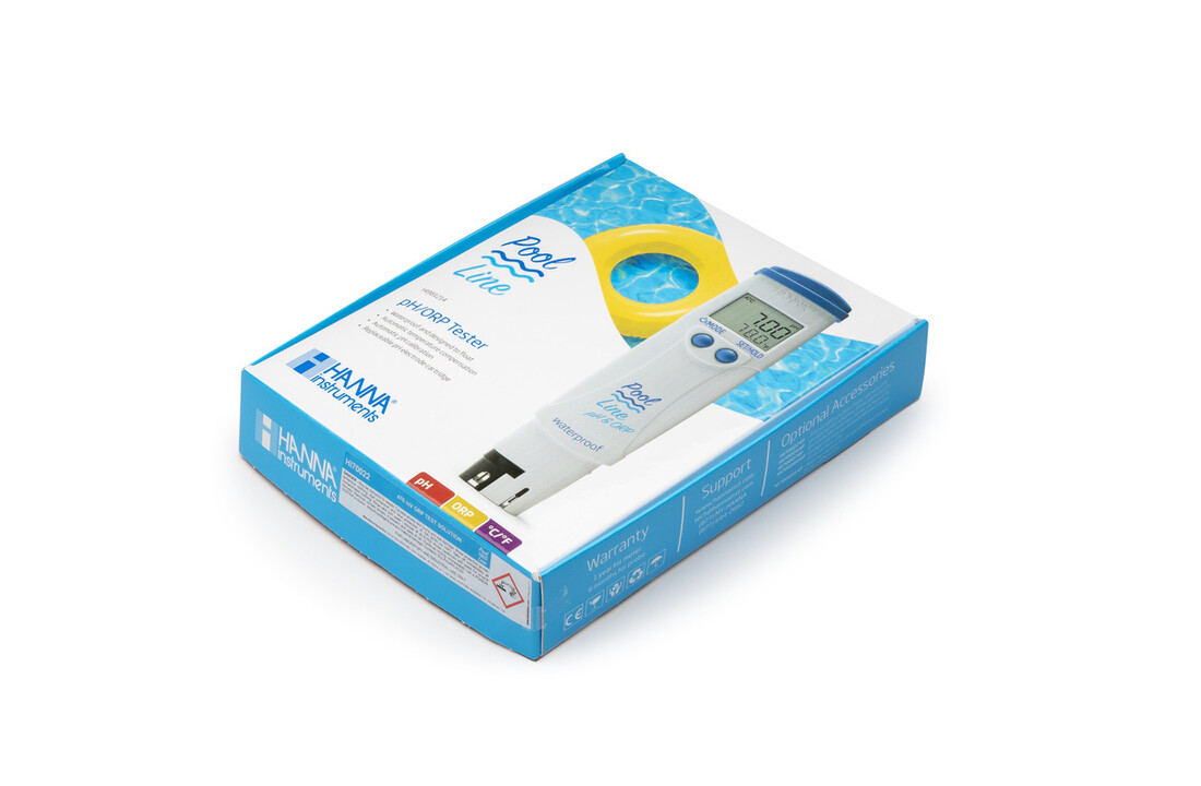 Water tester pH, Chloor, en temperatuur Vervangbaar