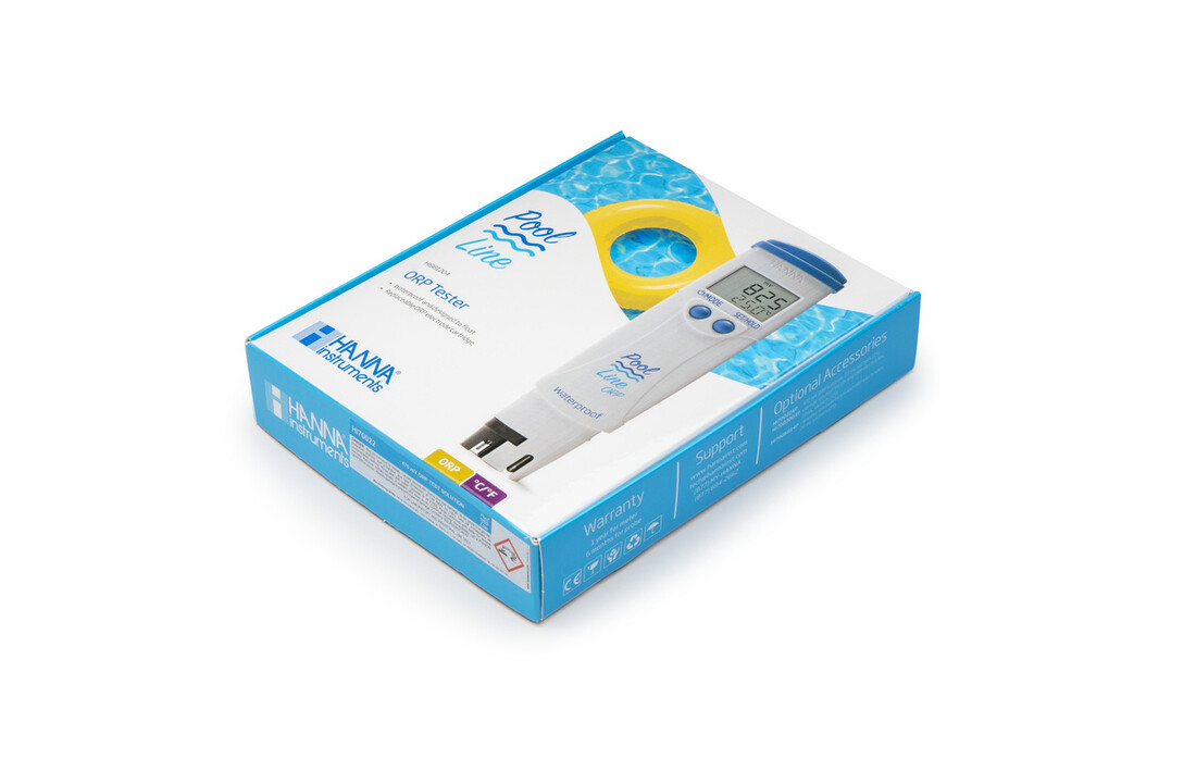 Water tester Chloor en temperatuur Vervangbaar