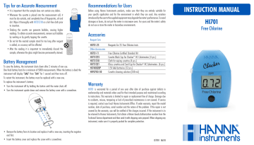Digitale water tester ijzer