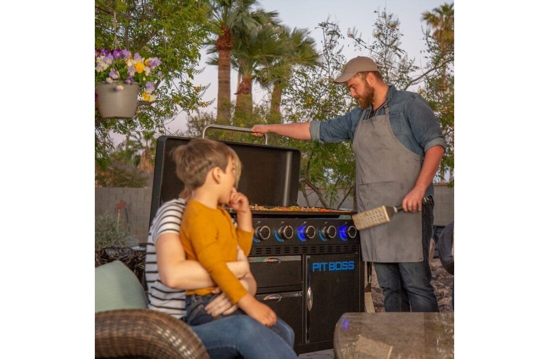 Pit Boss Ultimate Plancha  5 Burner - Met onderstel| Gas BBQ