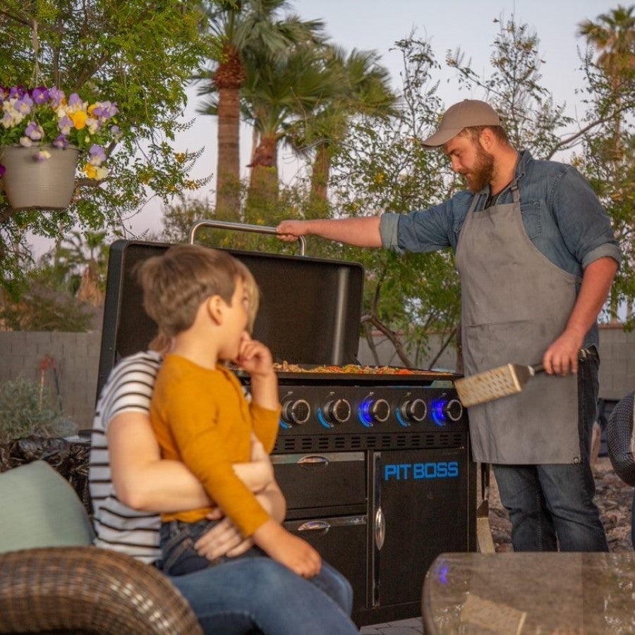 Pit Boss Ultimate Plancha  5 Burner - Met onderstel| Gas BBQ