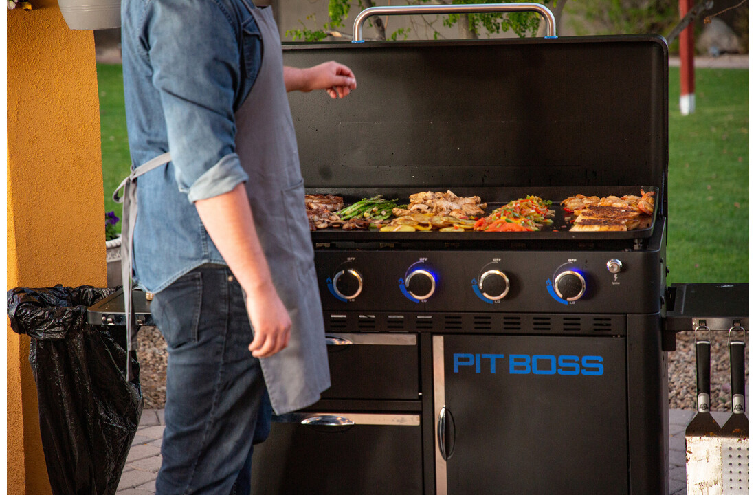 Pit Boss Ultimate Plancha  5 Burner - Met onderstel| Gas BBQ