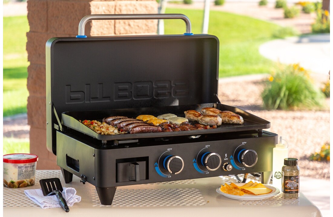 Pit Boss Ultimate 3 Burner Met Onderstel | Gas BBQ