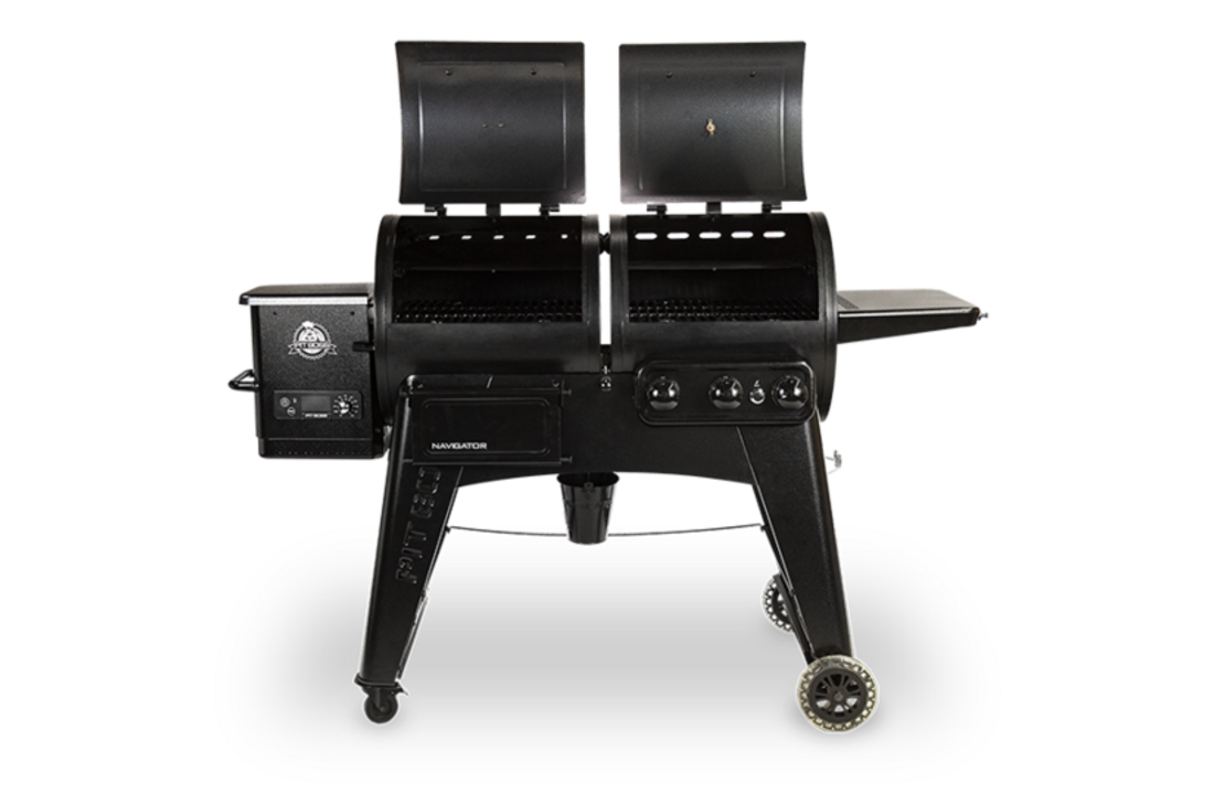 Pit Boss Navigator 1230 | Combi Grill - Pellet en Gas BBQ