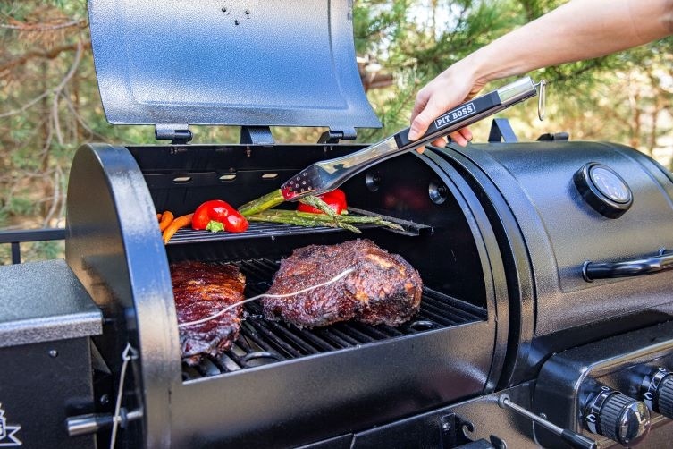 Pit Boss Navigator 1230 | Combi Grill - Pellet en Gas BBQ