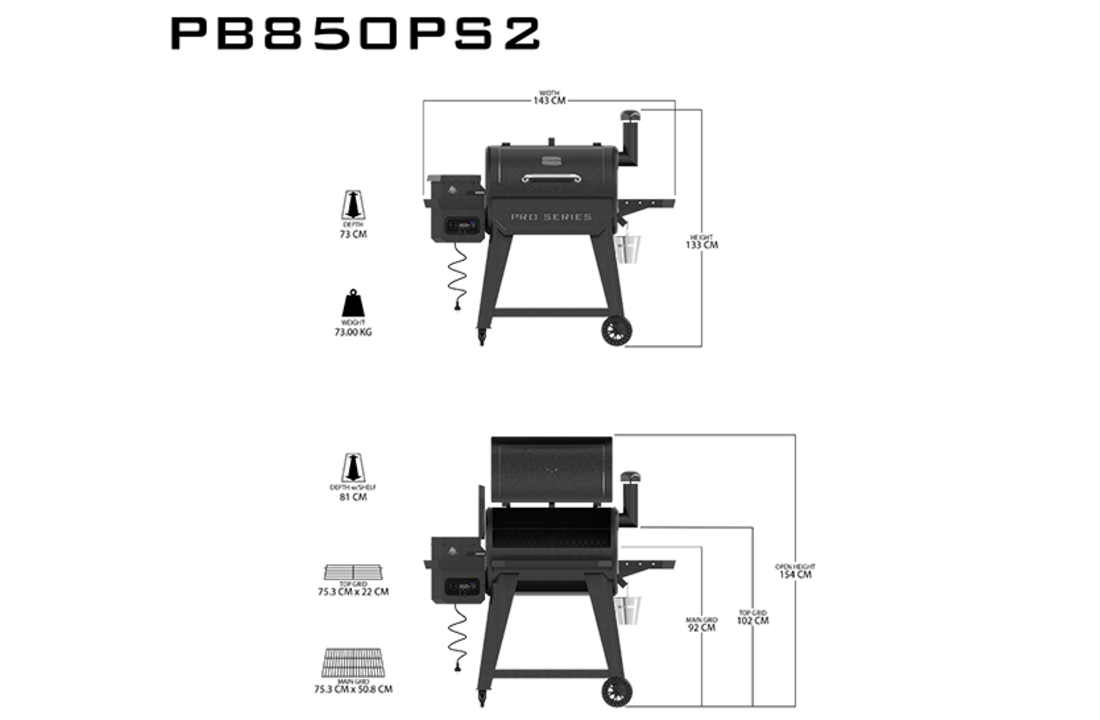 Pit Boss Pro Series 850  | Pellet BBQ