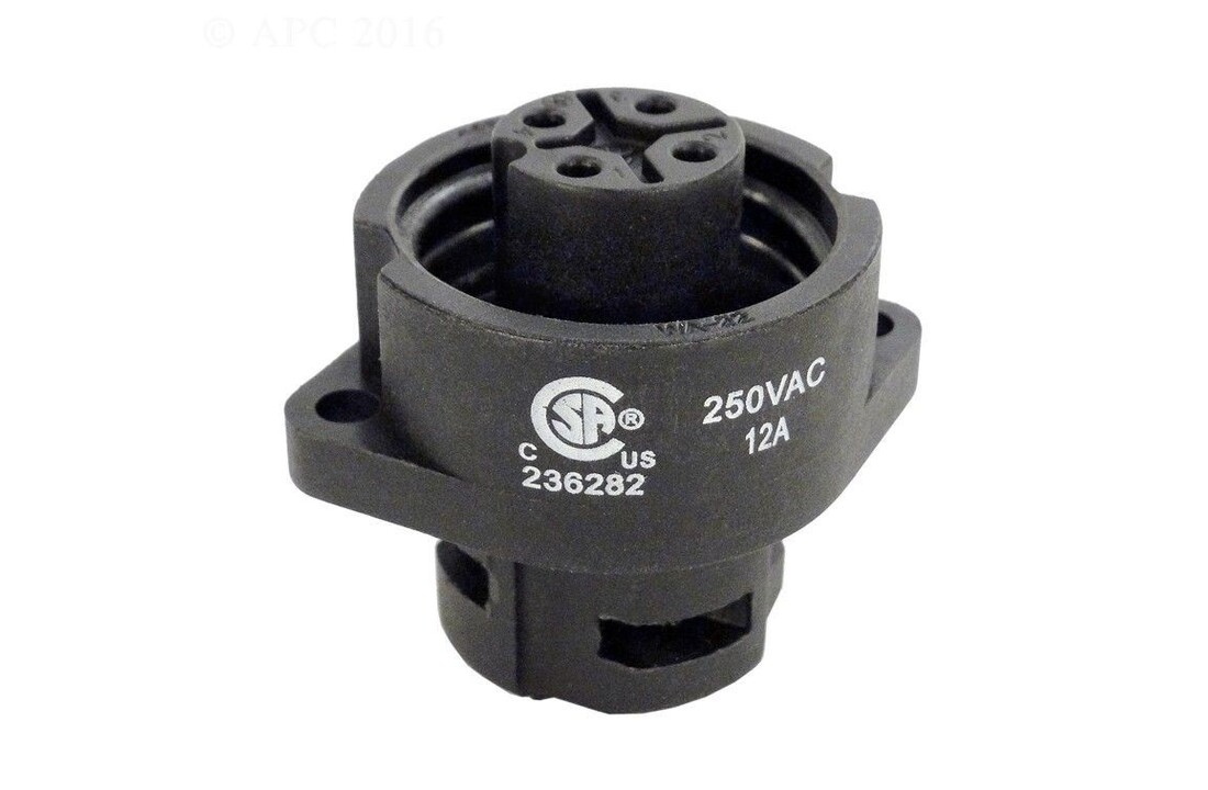 Maytronics Dolphin Amphenol Socket voor Power Supply voor Thunder 10
