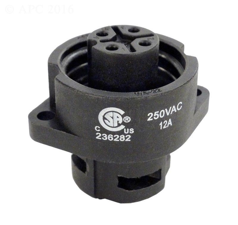 Maytronics Dolphin Amphenol Socket voor Power Supply voor Supreme M3