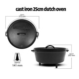 Pit Boss Grills - Zesdelige Gietijzeren Starterset