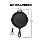 Pit Boss Grills - Zesdelige Gietijzeren Starterset
