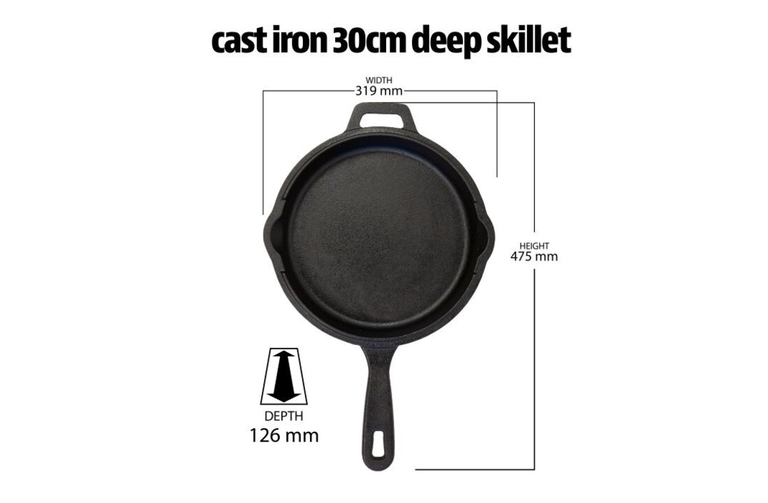 Pit Boss Grills - Zesdelige Gietijzeren Starterset
