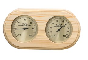 Sauna Thermo-Hygrometer Espen afgerond