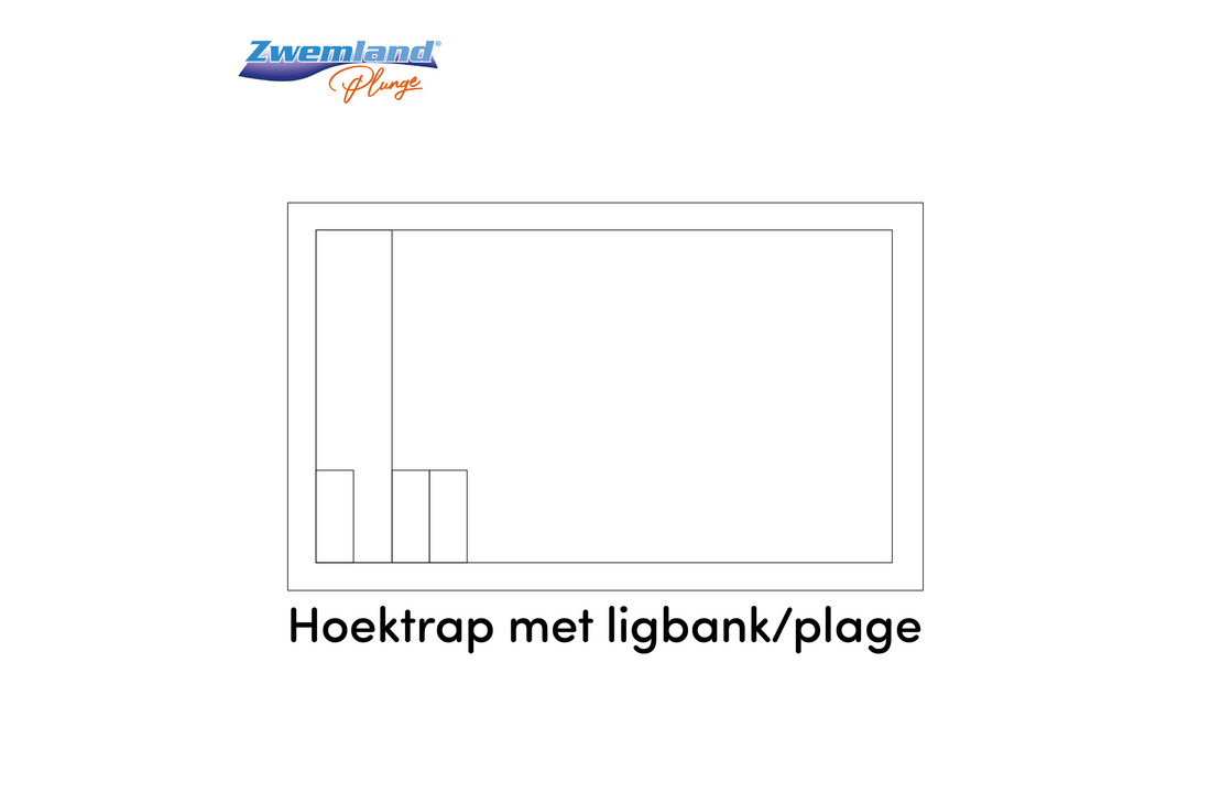 Zwemland Plunge Pool 2,5 x 5,0 x 1,25m