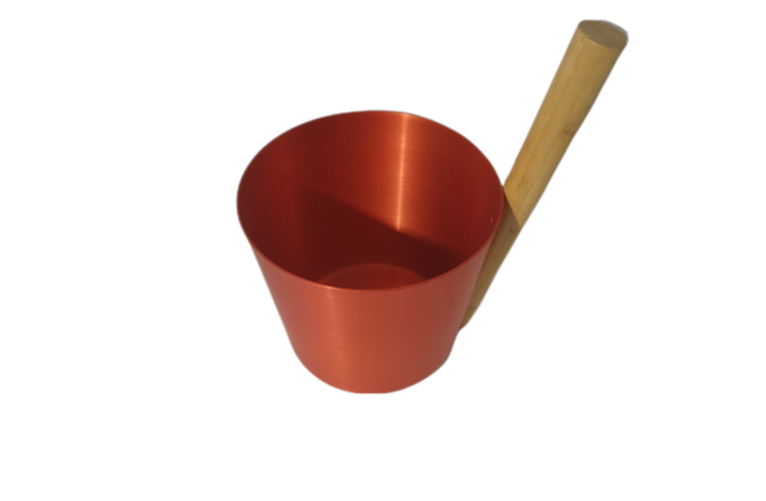 Rento Sauna Emmer Aluminium oranje rood