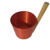 Rento Sauna Emmer Aluminium oranje rood
